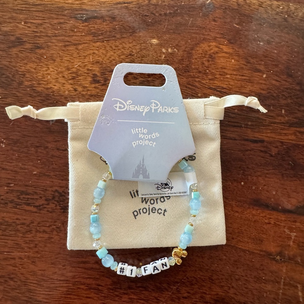 Disney Little Words Project "#1 Fan" Bracelet - WDW